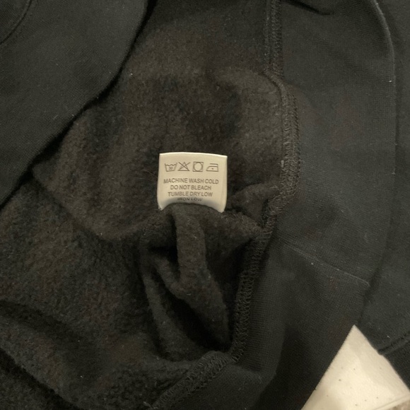 Vintage NFL Denver Broncos Sweatshirt Square Neckline Blingy Black Women's XL - Picture 11 of 11